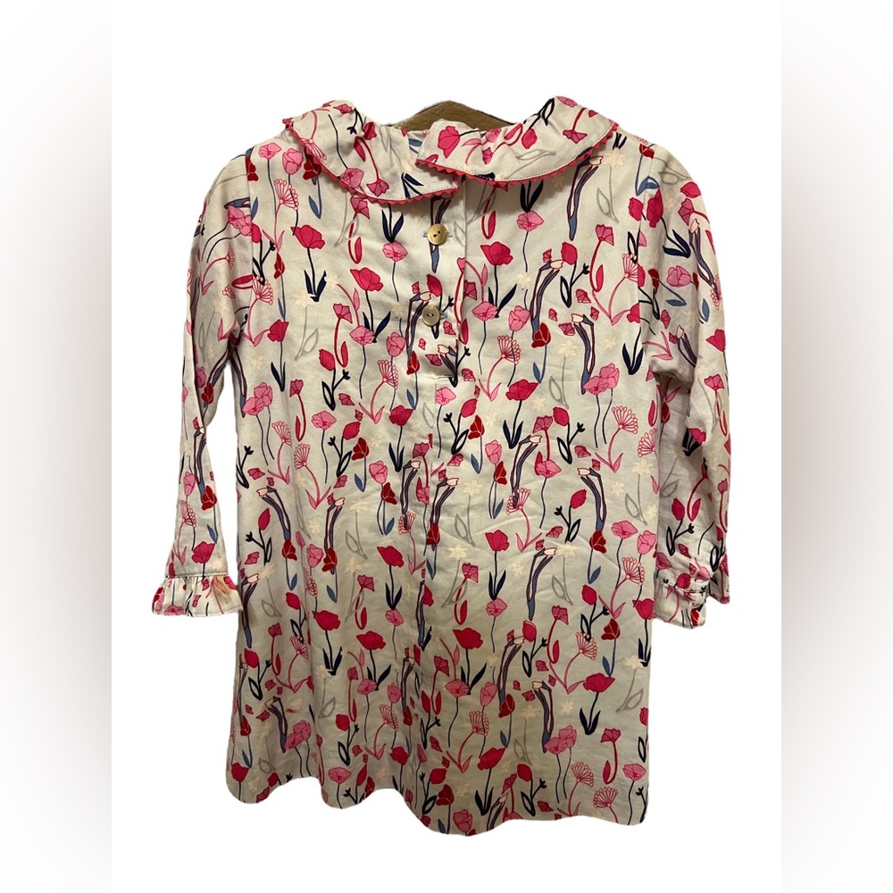 Oscar de la renta multi floral dress